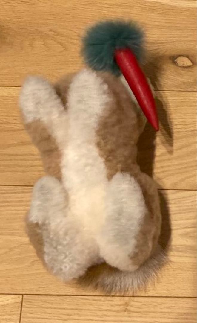 うさぎ　ヴィンテージ　ビンテージ　ぬいぐるみ　置物　希少　インテリア　革