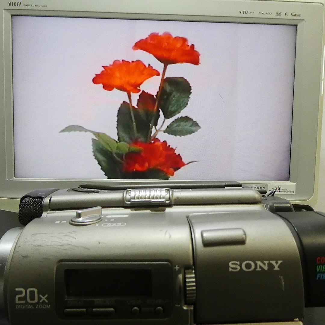 動作良好 VideoHi8 ソニーCCD-TR2　8ミリビデオ　DVD化に最適