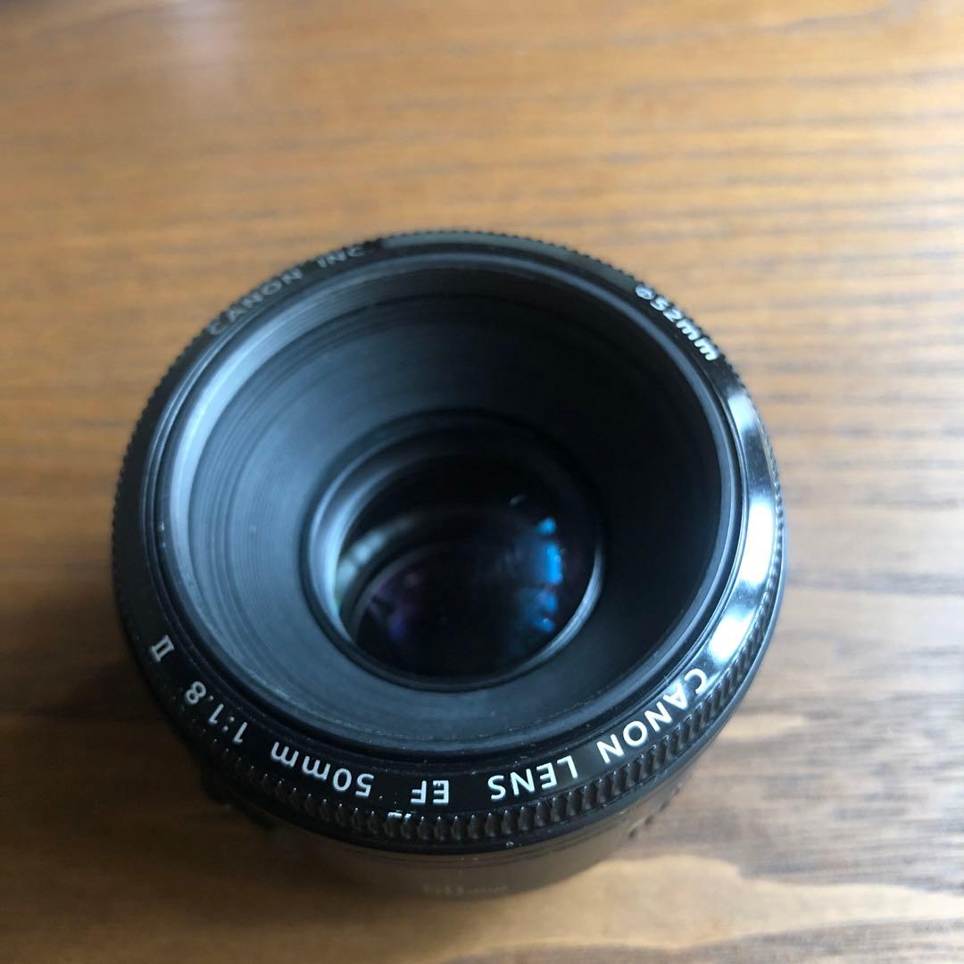 ほぼ未使用Cannon EF50mm f/1.8ii