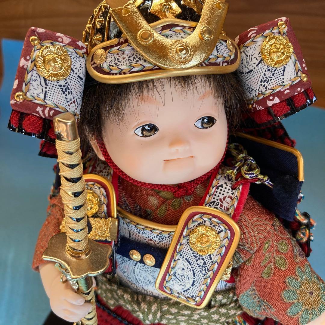 五月人形　鎧着子供武者　壹三作 勇　もののふ童