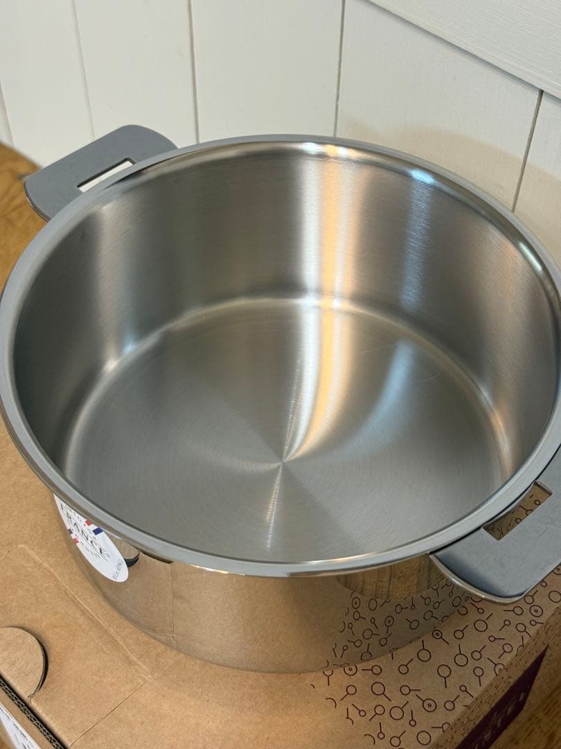 新品 CRISTEL 両手深鍋 G 18cm C18GK9