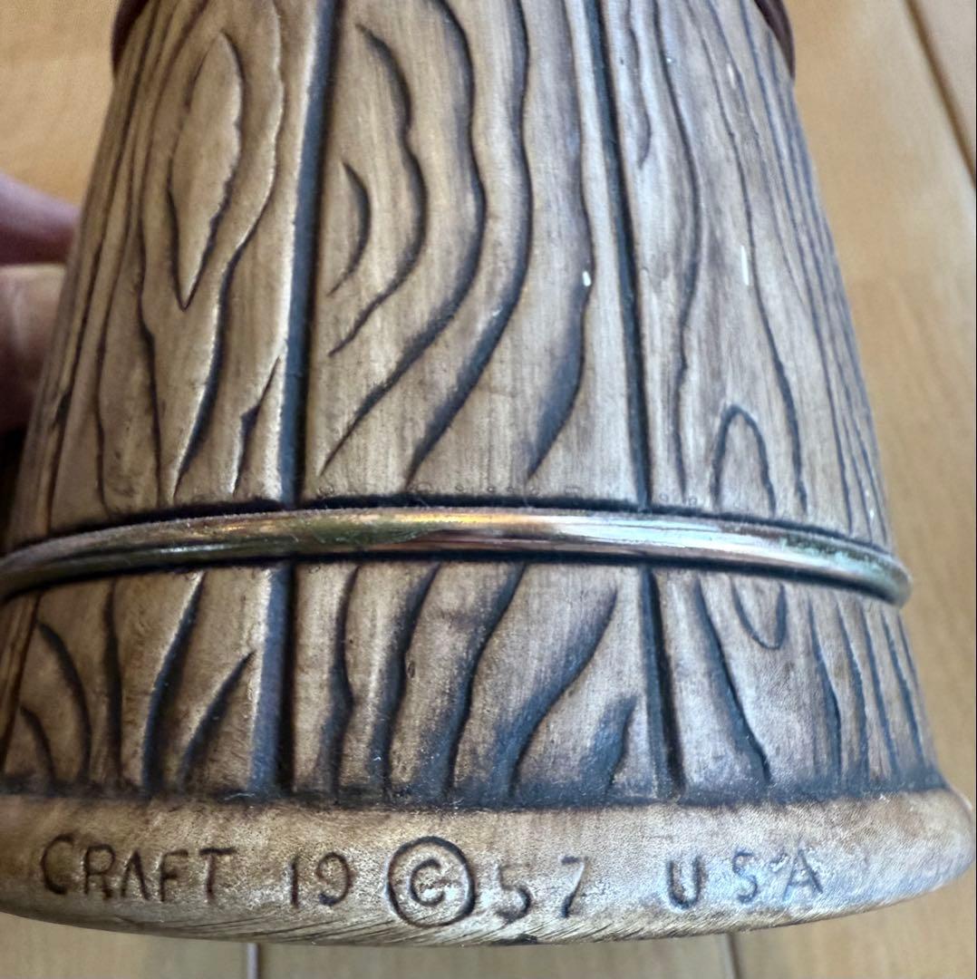 ビンテージ　オールド　レア　ビールマグ 1957年製