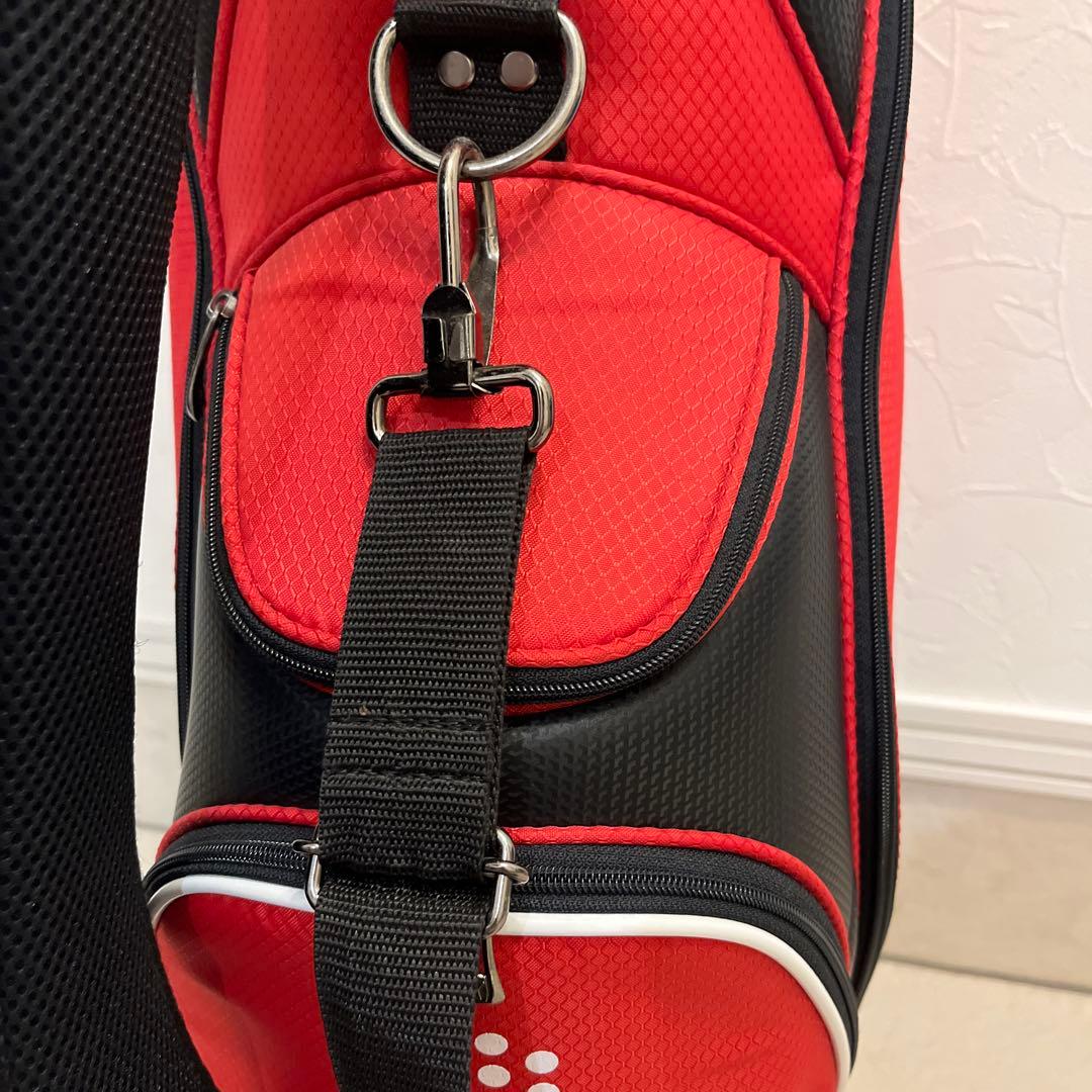 PUMA レッド キャディバッグ