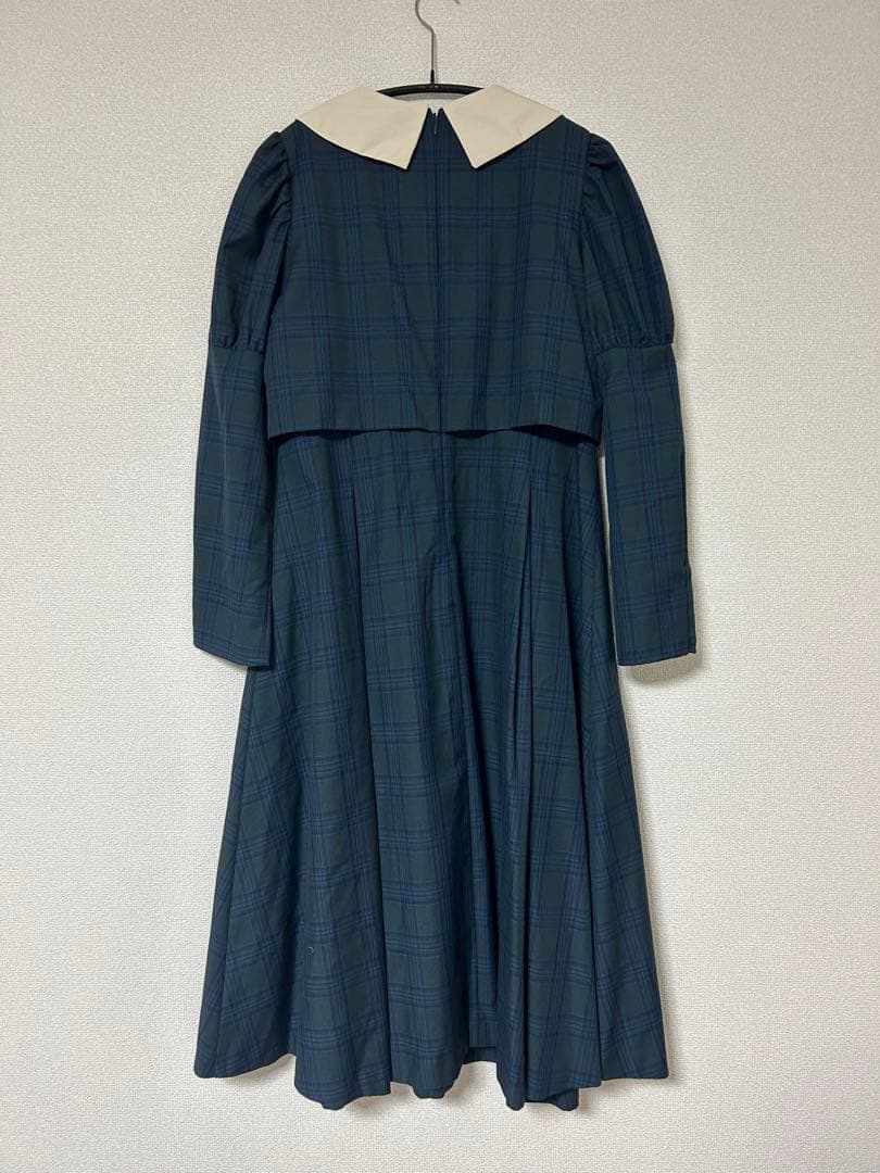 美品✨　メゾンドフルール　カノン　チェックワンピース　M