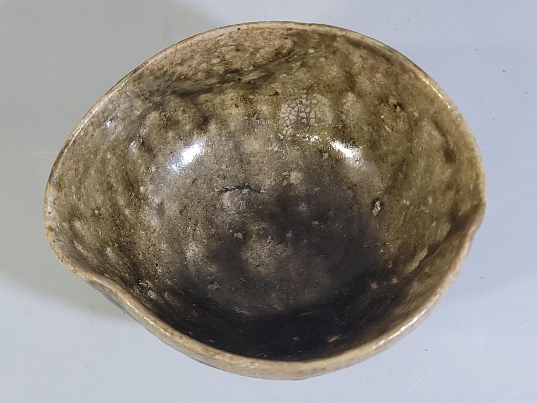 茶道具 古唐津 茶碗 古美術 DT437