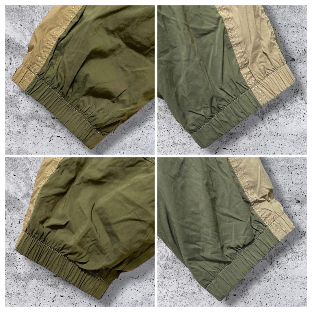 【キムタク着用・希少XL】RATS WARM UP JKT カーキ ナイロン