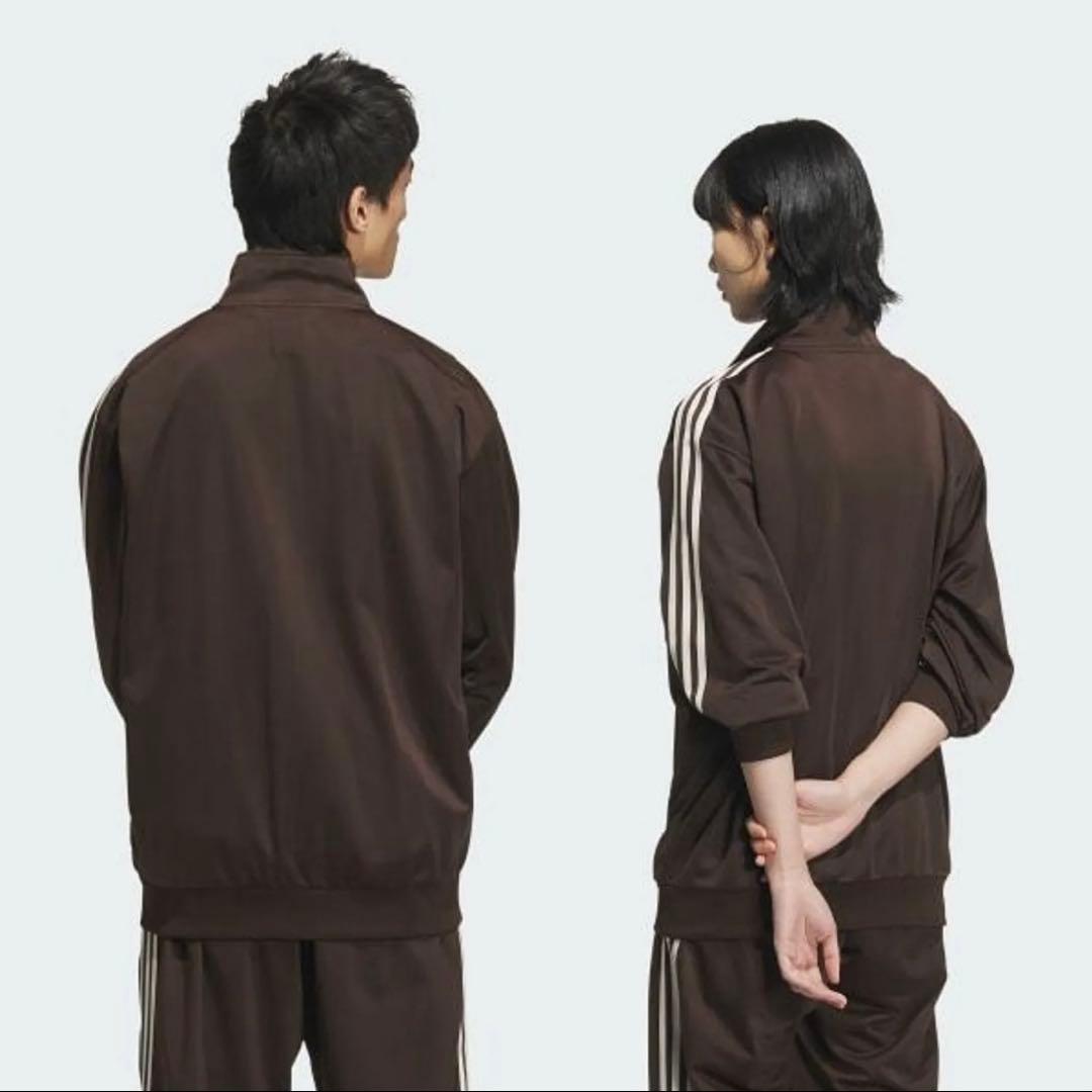 りよう adidas ベッケンバウアー トラックトップ L ダークブラウン