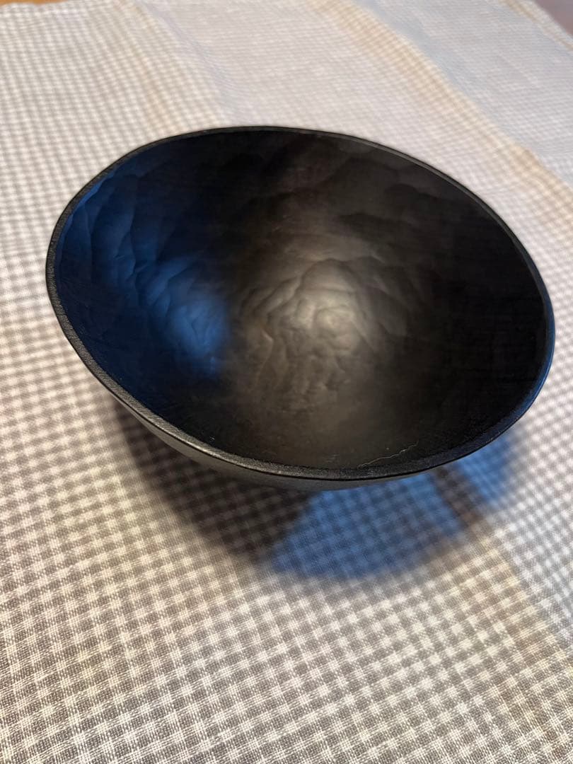 三谷龍二　黒漆　椀　ボウル
