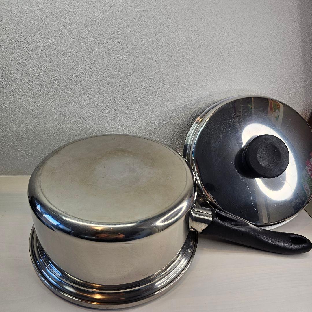 アムウェイクィーン Amway Queen 18/8 ステンレス鍋 2024年製