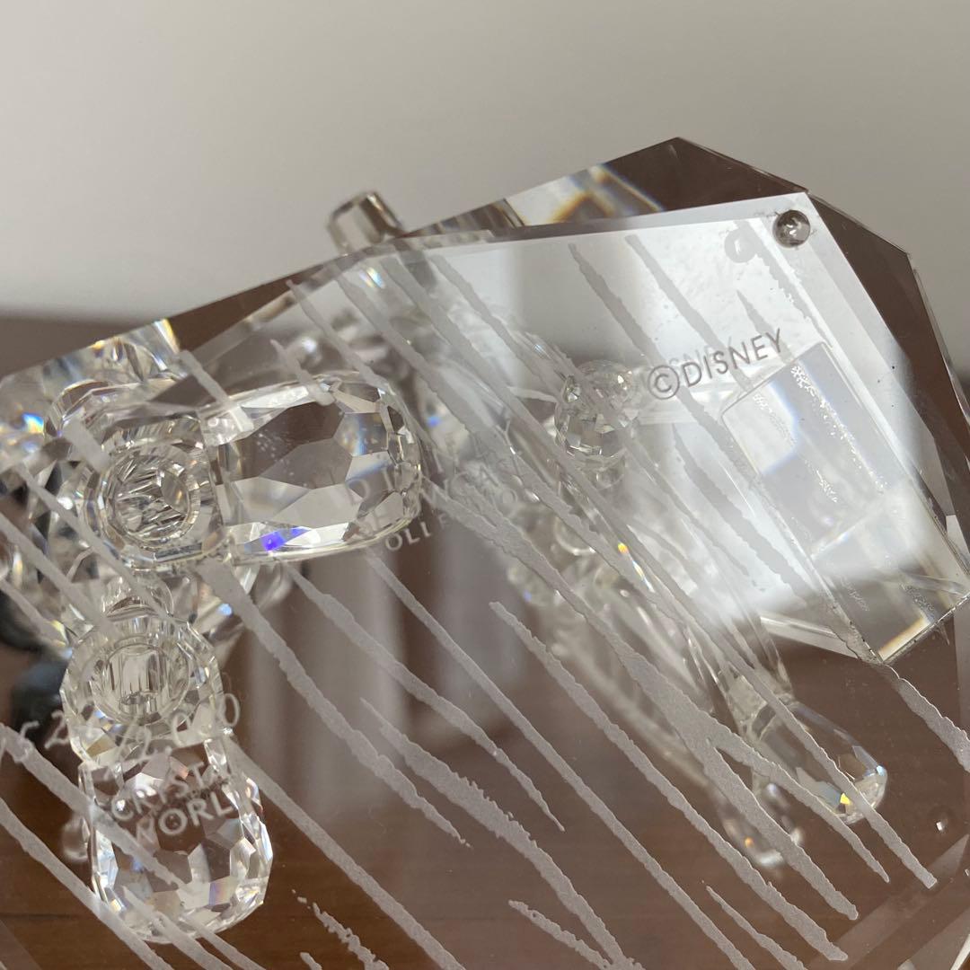 ディズニーショーケース クリスタルワールド ミッキーマウス 置物
