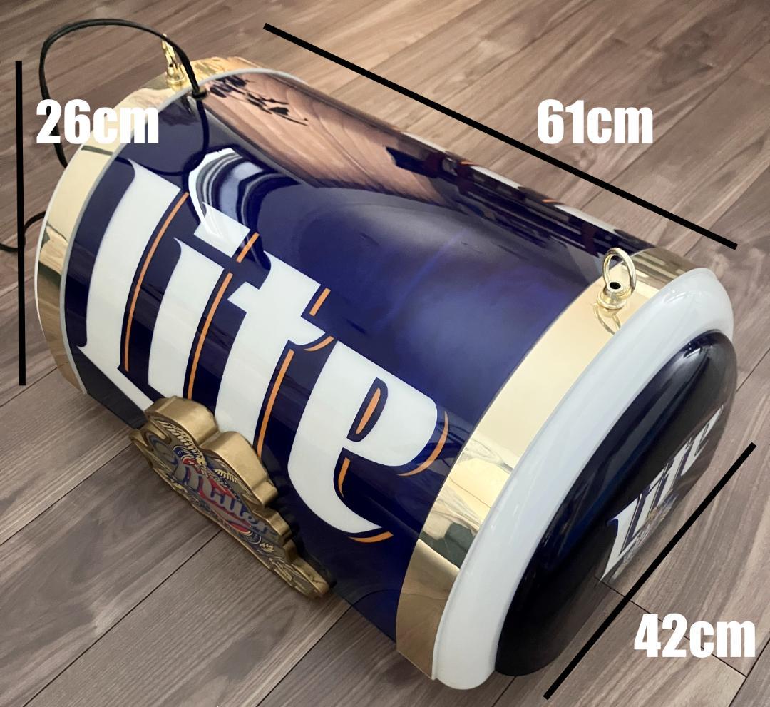 Miller Lite BEER ランプ プールバーライト Bud Light