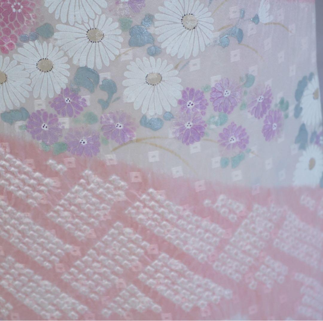 訪問着 フルセットa439Ｄ　七五三　入学式　お宮参り　結婚式　絞り