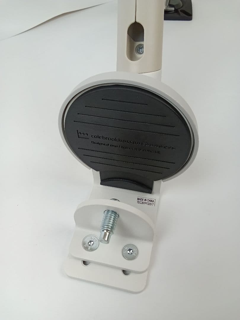 モニターアーム クランプ式 ホワイトCBS/ No.183