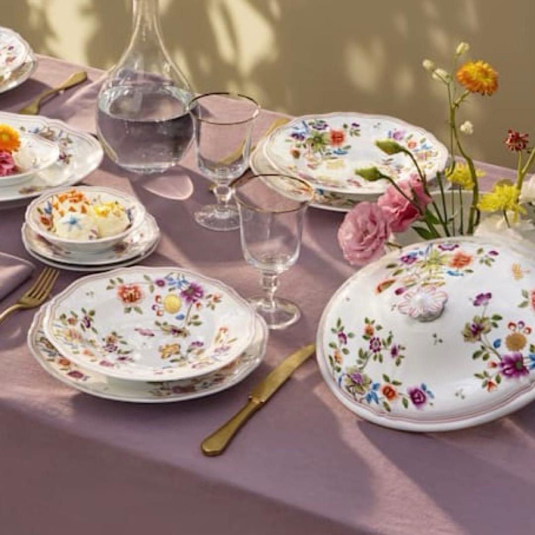 未使用❤️ジノリ❤️グランデューカ❤️深皿　スープ皿　パスタ皿　24センチ　ペア