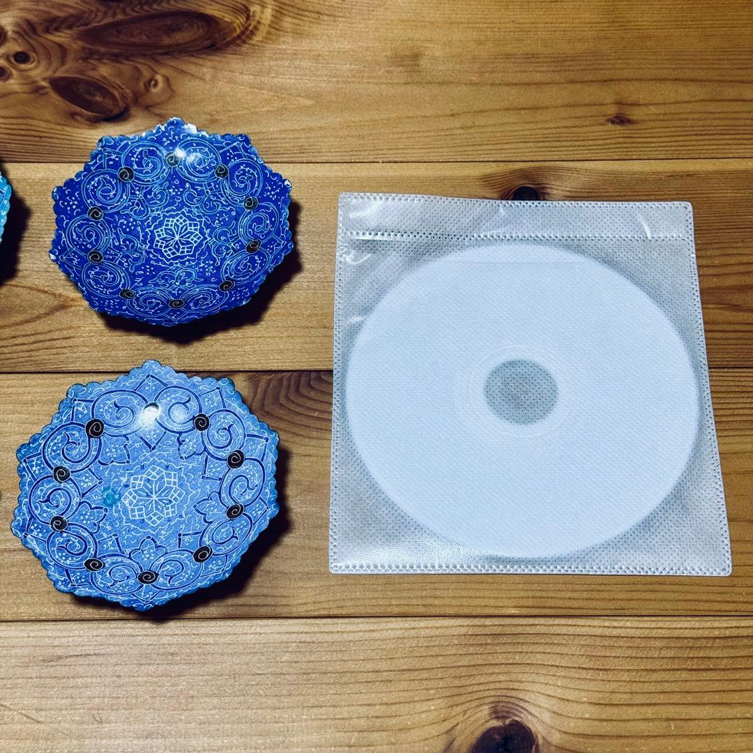 ペルシャ　エナメル皿 アクセサリートレイ エスニック　皿