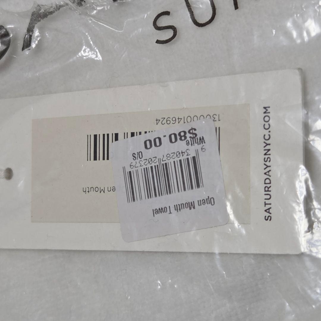 新品 Saturday NYC ボンダイビーチ現地購入 大判 ビーチ タオル