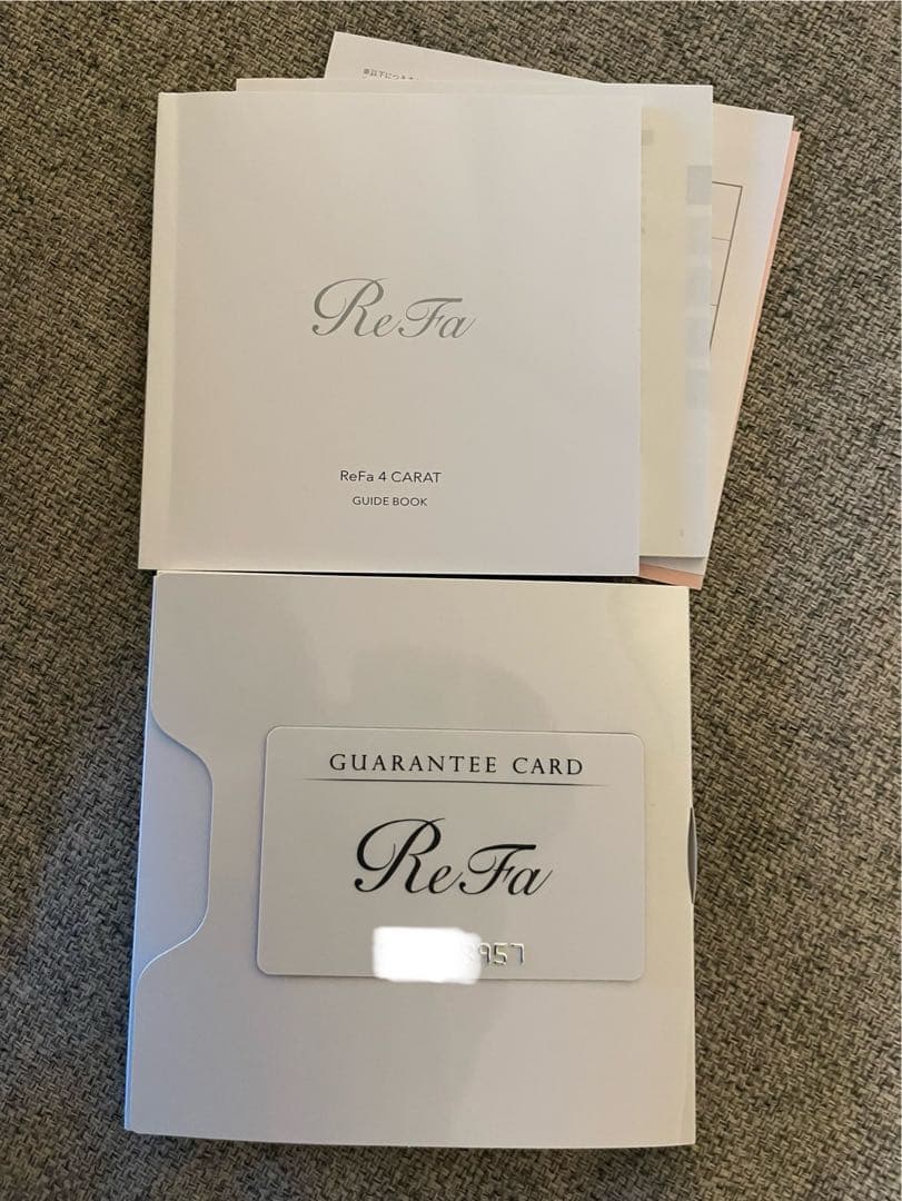 美品！リファReFa RF-FC1932B SILVER