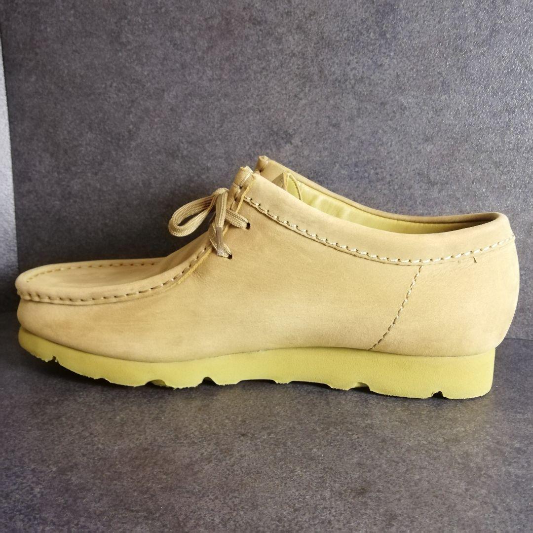 【極美品】Clarks クラークス ワラビー GTX メープルスエード