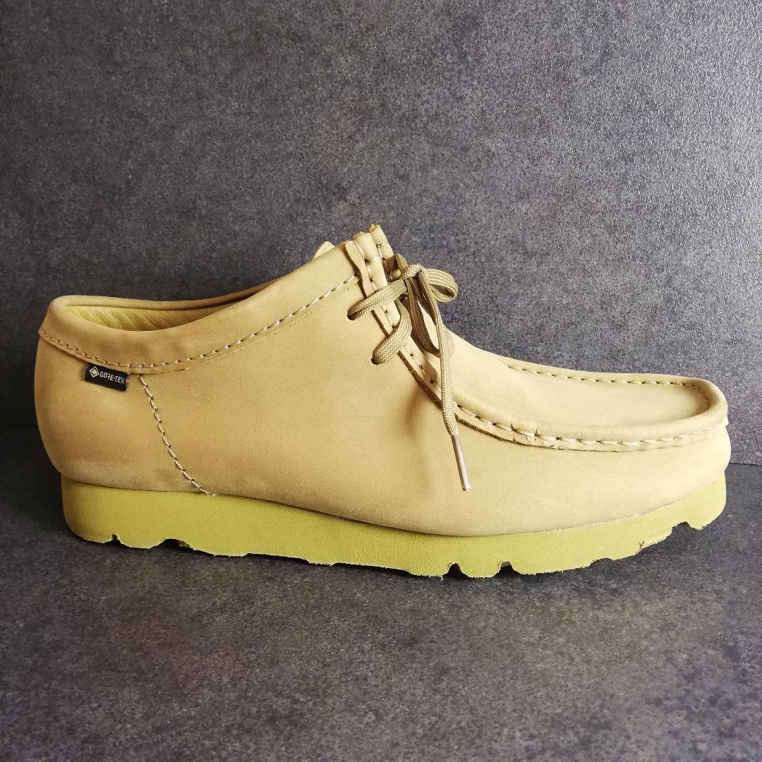 【極美品】Clarks クラークス ワラビー GTX メープルスエード
