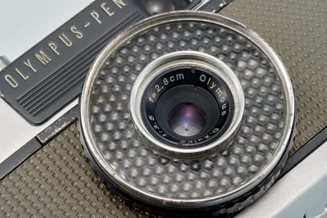 OLYMPUS PEN-EE 35mm ハーフフレームフィルムカメラ#B4