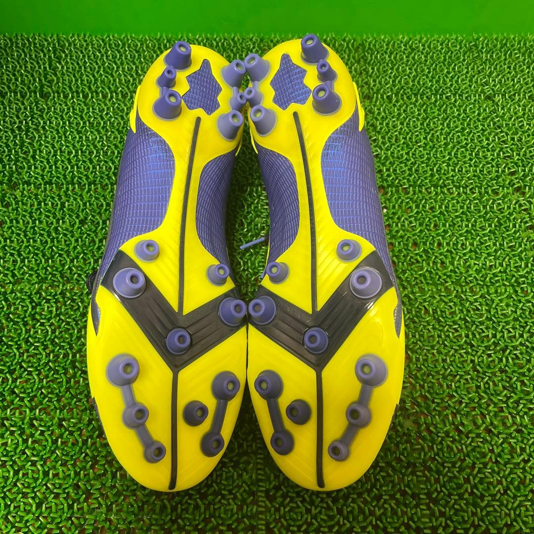 ナイキ サッカースパイク ヴェイパー 14 エリート AG(ブルー×イエロー)