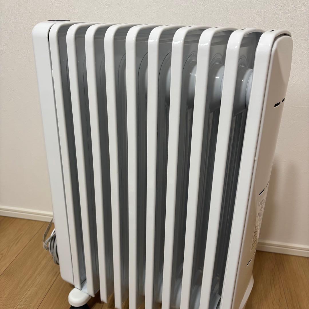 デロンギ　オイルヒーター ホワイト+ブラック RHJ35M1015-BK