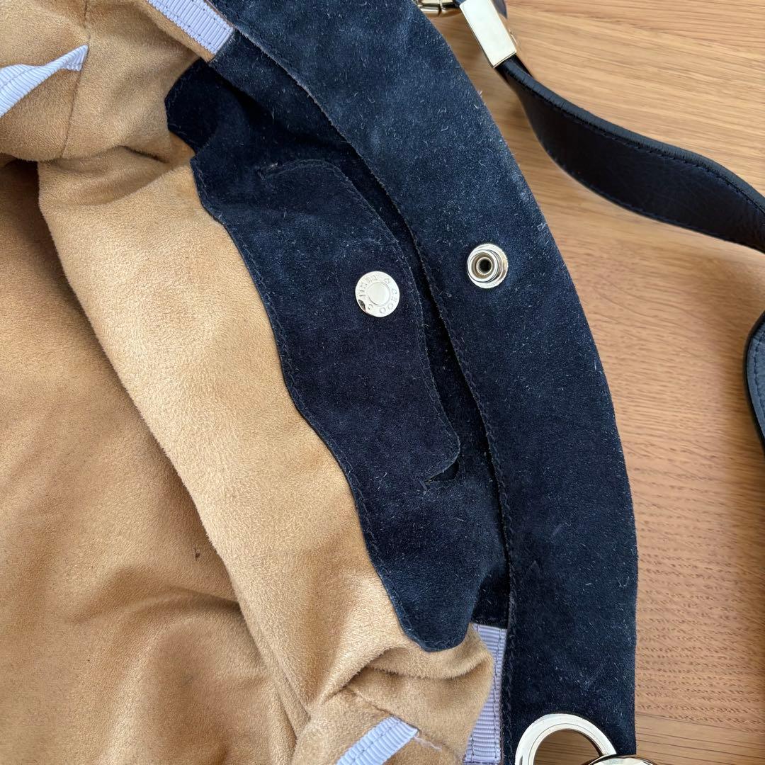 Jimmy Choo スエードレザー ショルダーバッグ