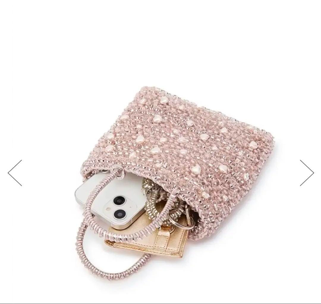 新品✨完売品　アンテプリマ　クオーリ ペルラ グリッター　ローズシルバーゴールド