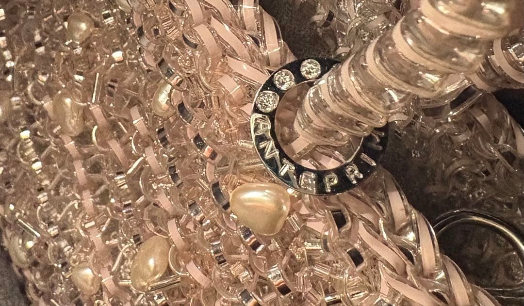 新品✨完売品　アンテプリマ　クオーリ ペルラ グリッター　ローズシルバーゴールド