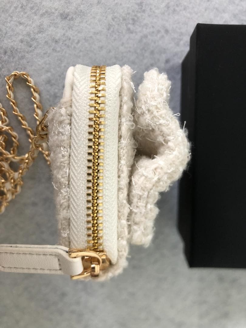 ツイード　ミニバック　ミニウォレット　ノベルティー　カードケース