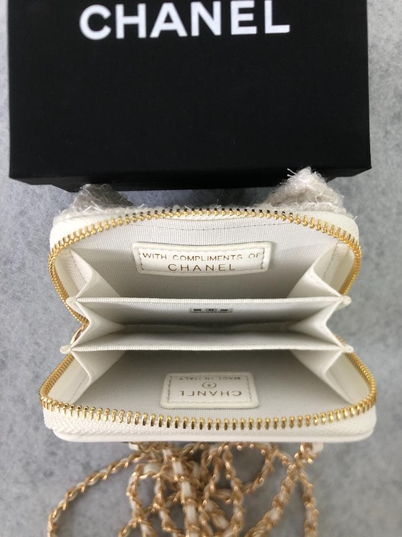 ツイード　ミニバック　ミニウォレット　ノベルティー　カードケース