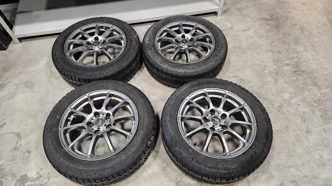 ②専用出品　195/60r16　スタッドレスタイヤホイール付き2本