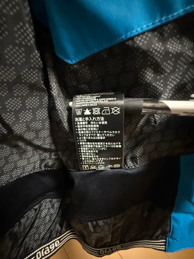 ORAGE オラージュ　skiウェア　Sサイズ　170㎝　ブルー　美品　M相当