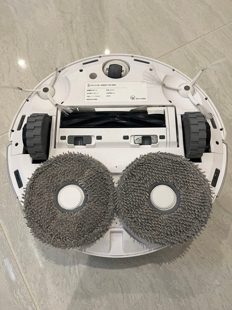 美品:DEEBOT OMNI T20(元箱、説明書、付属品全て有り)