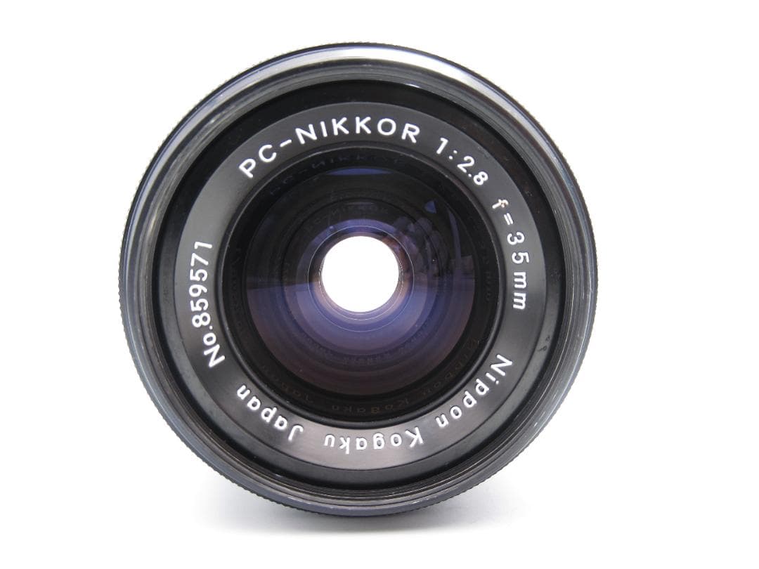 綺麗です。Nikon PC-Nikkor 35mm F2.8 管理F19V V