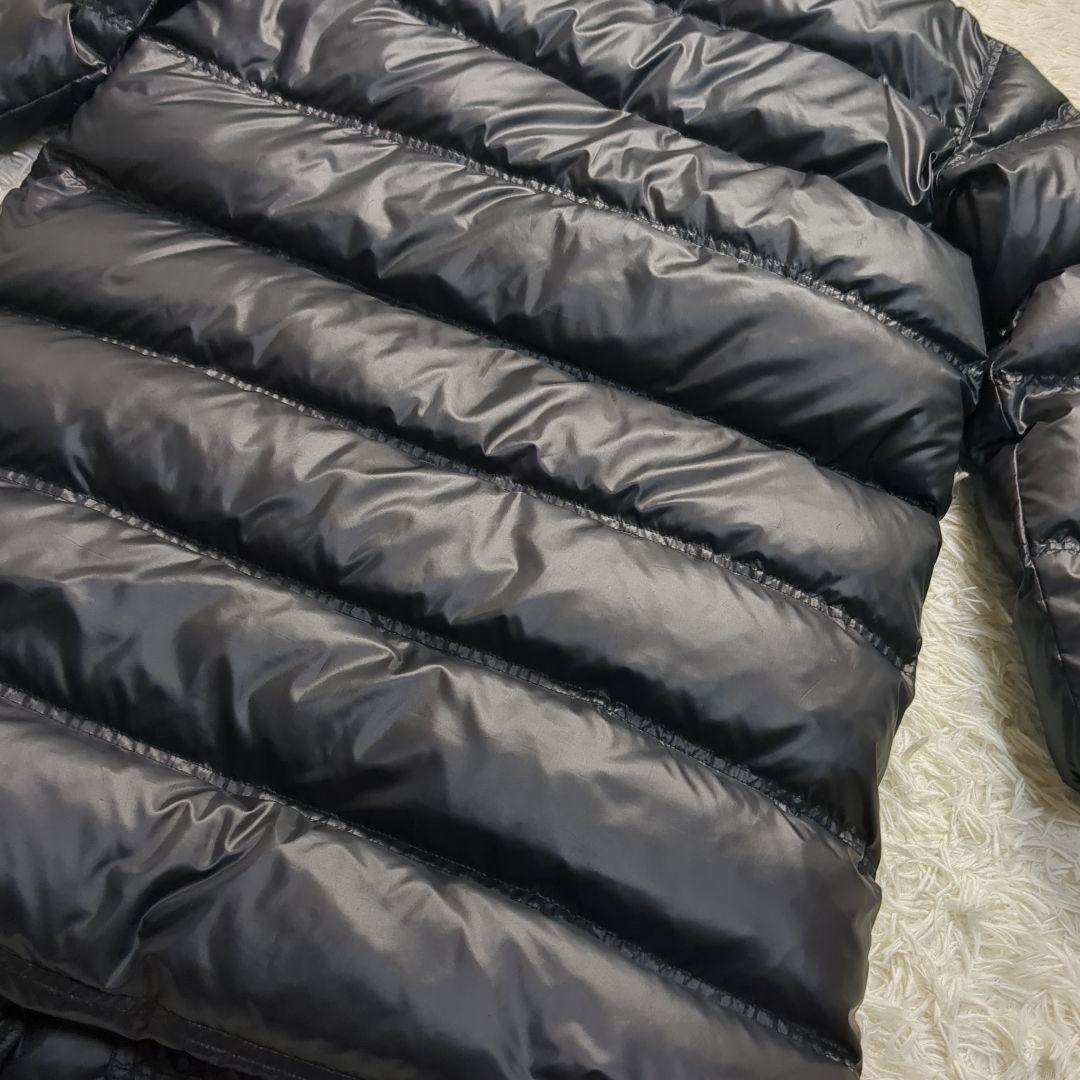 【NIKE✨ダウン✨XL】ベンチコート 肉厚 ブラック 防寒 フード