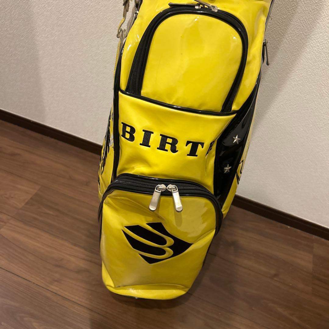 BIRTH バース キャディバッグ ゴルフバッグ エナメル ドラゴン ９型