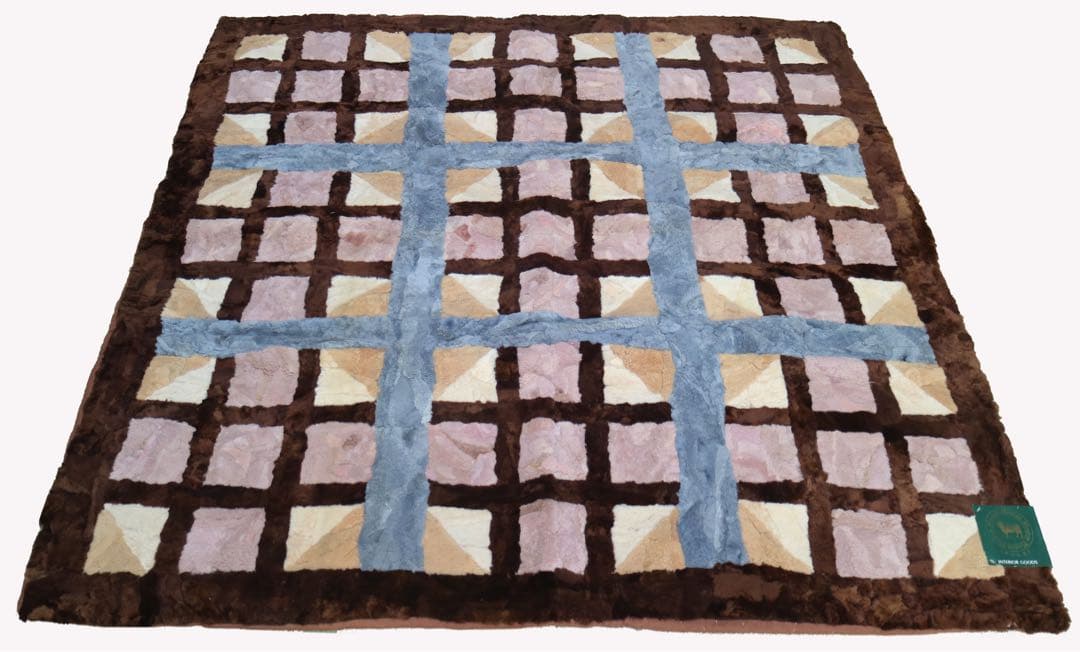 ムートンラグ　180x180cm