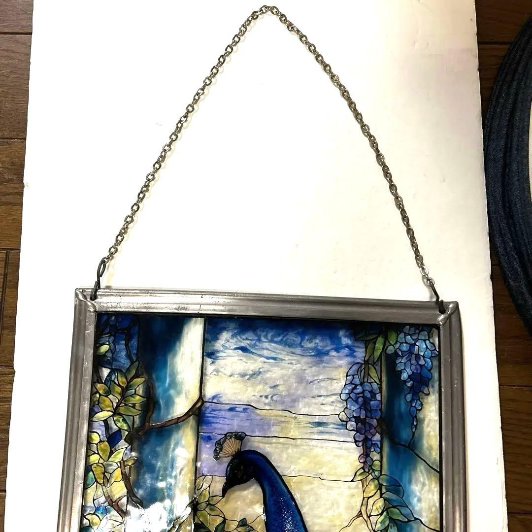 ルイス・C・ティファニー 『孔雀』 クジャク ステンドグラス グラスマスター