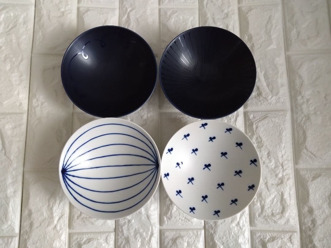 白山陶器　平茶碗　未使用　10枚セット　波佐見焼