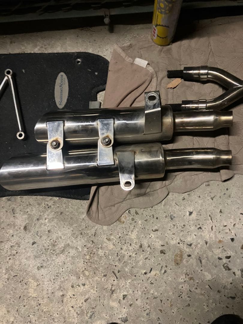 フォルツァ mf08 ナイトロマフラー