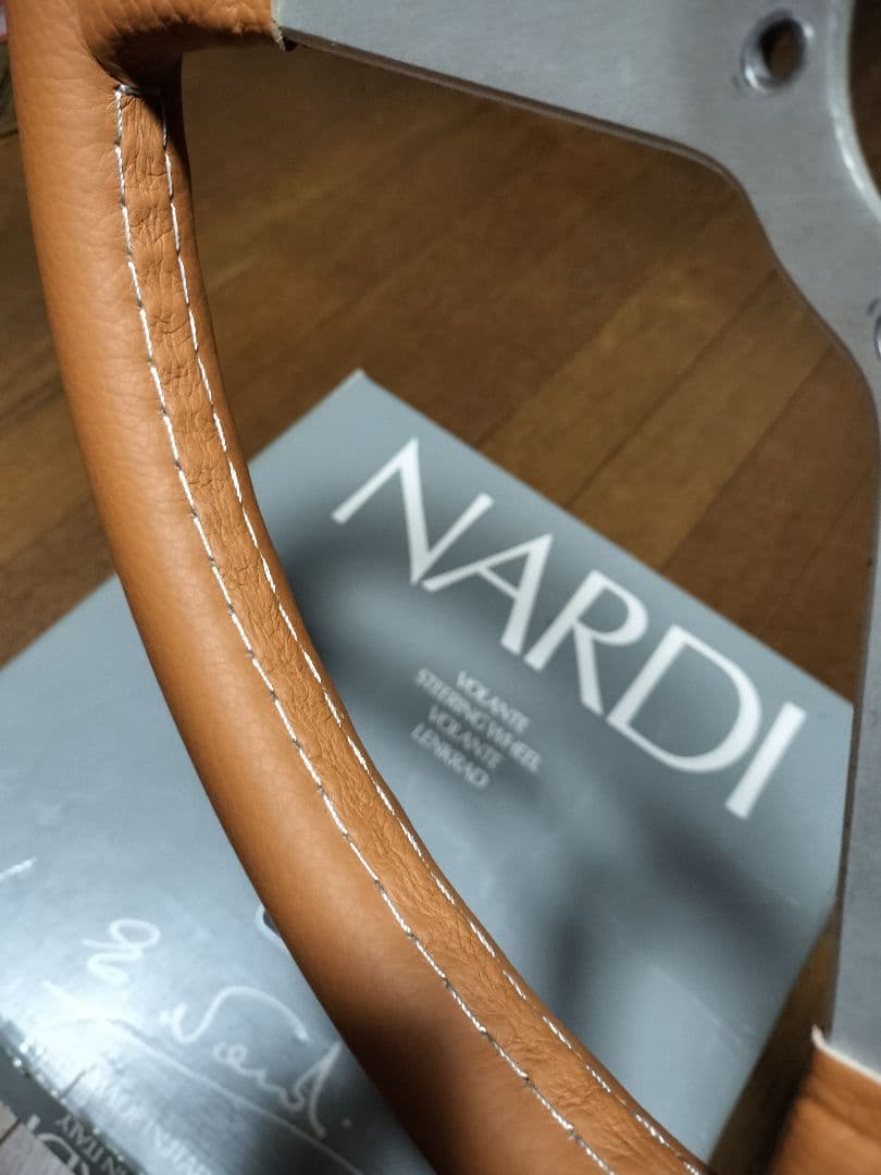 張り替え済み美品★ナルディ36Φステアリング★検NARDI走り屋旧車当時物ニスモ