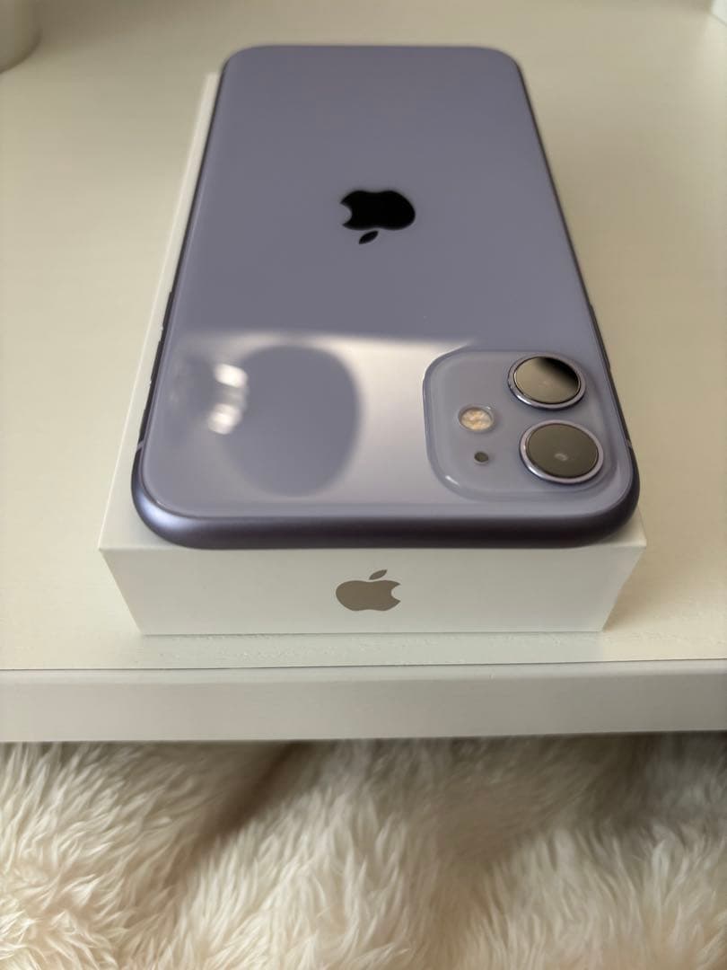 【美品・本体のみ】Apple iPhone 11 64GB　パープル
