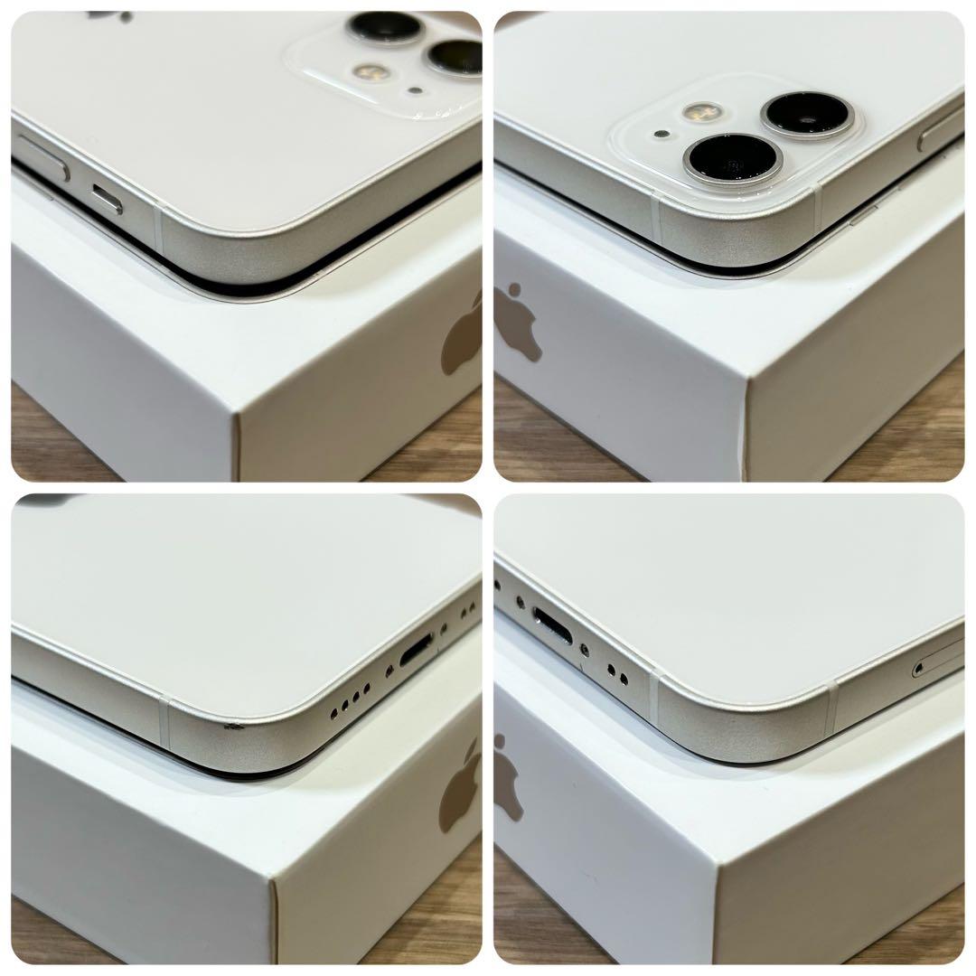 【良品◎】iPhone 12 mini 本体 128GB SIMフリー ホワイト
