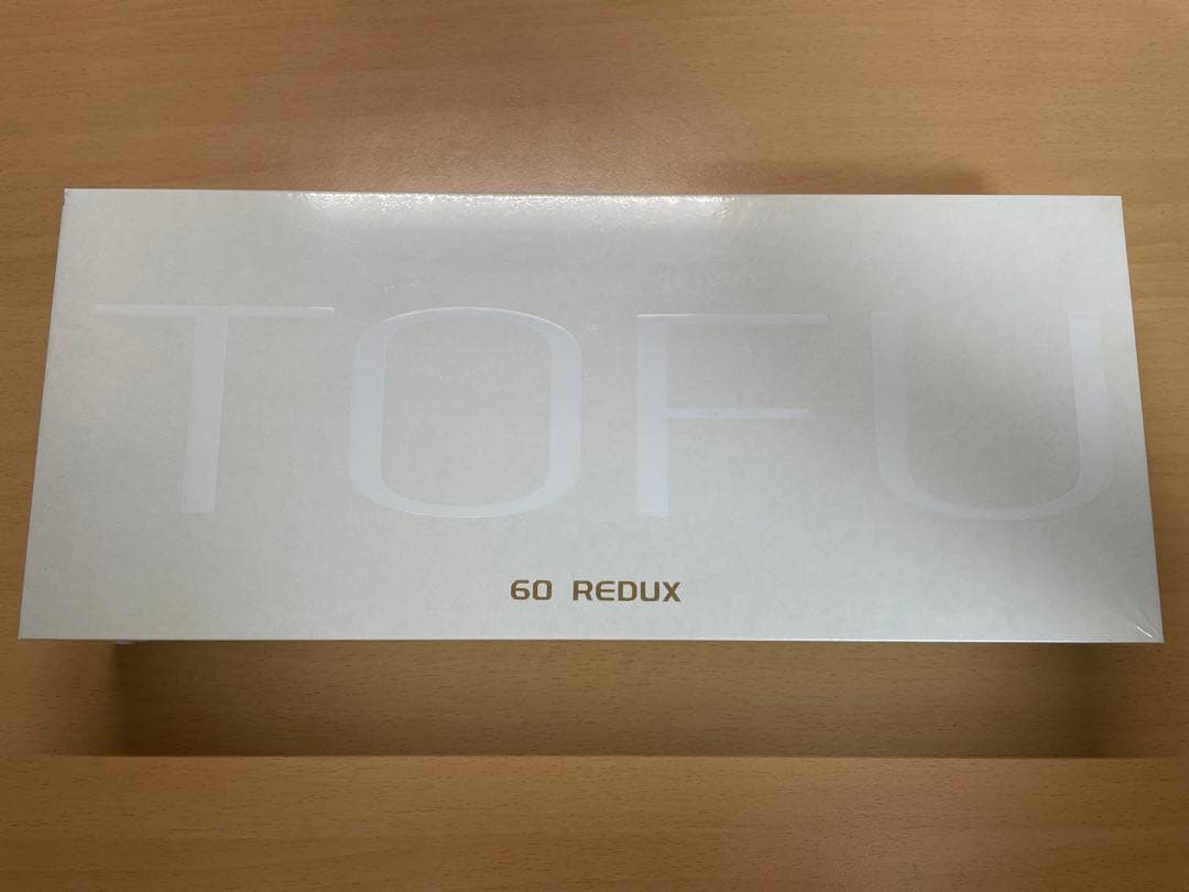 Tofu 60 Redux 1.0 Acrylic シュリンク付