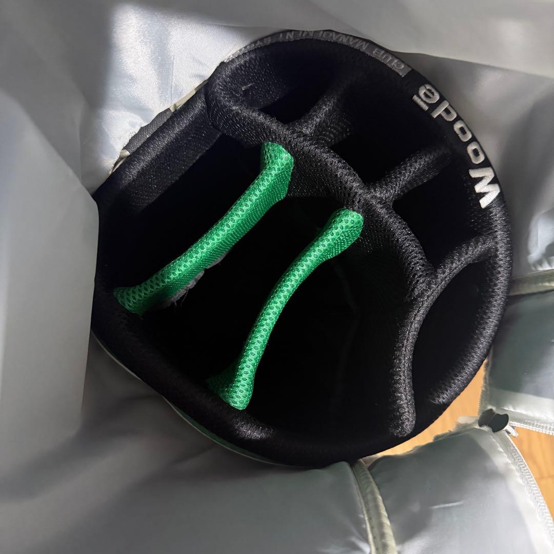  Golfsport キャディバッグ ゴルフバッグ ホワイト/ブラック