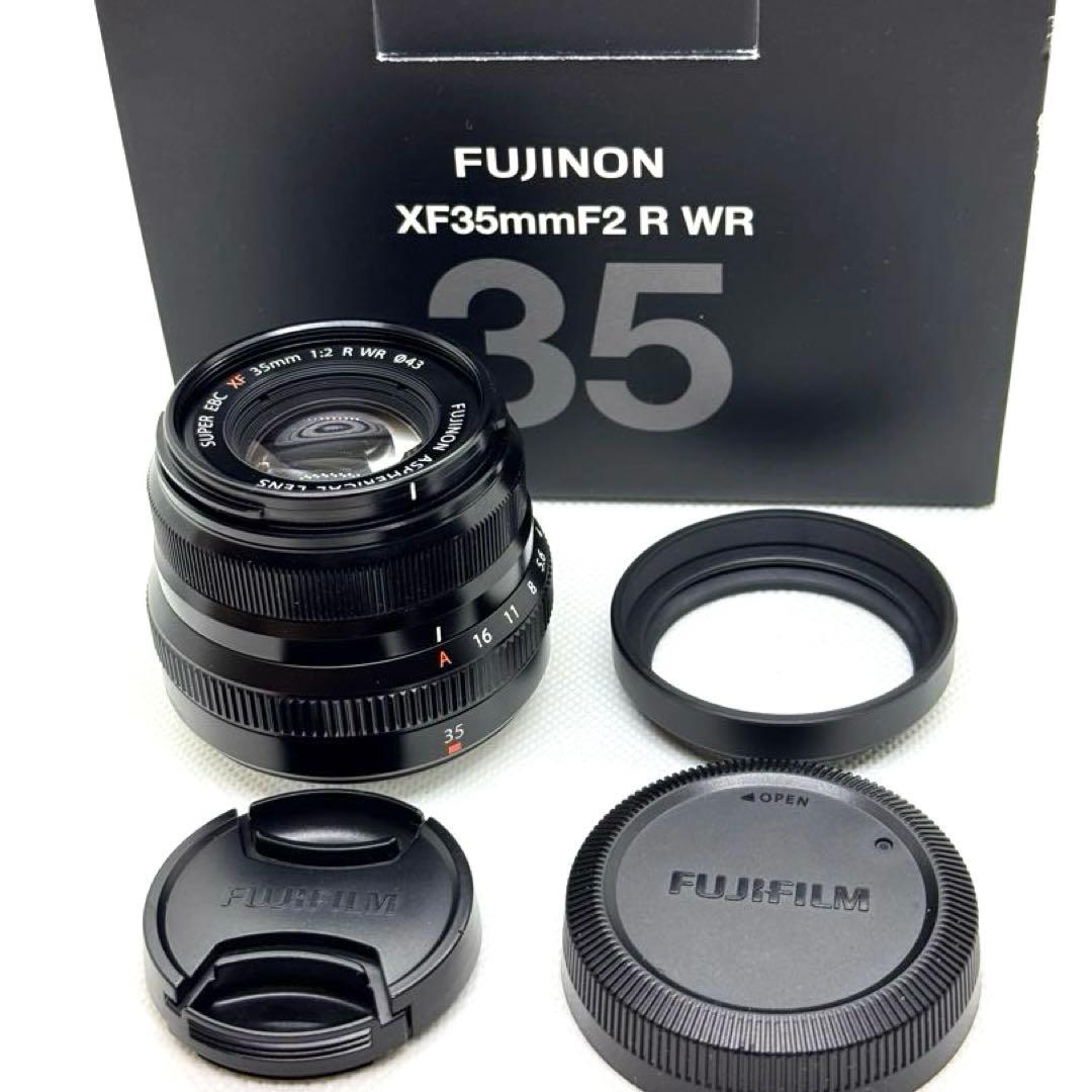 富士フイルム　FUJINON XF35mmF2 R WR 単焦点レンズ