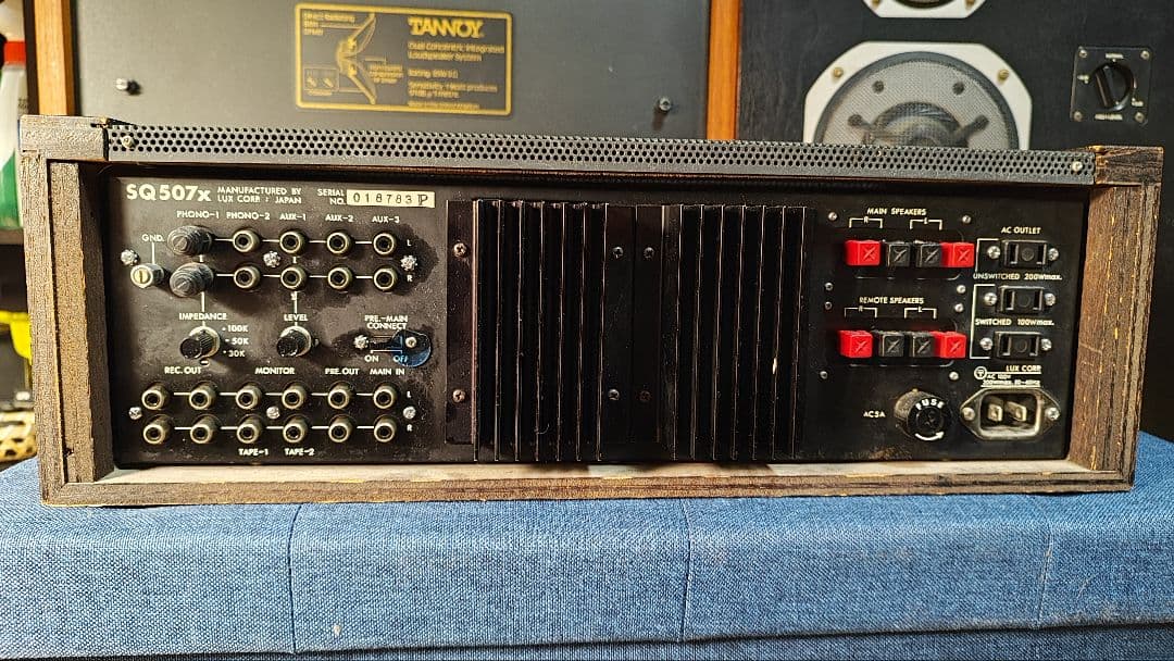 ラックスマンLUXMANプリメインアンプSQ507X 本体 中古