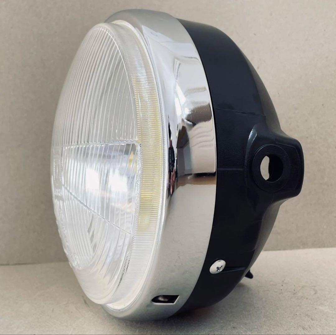 当時物　マーシャル凸レンズ　ヘッドライト