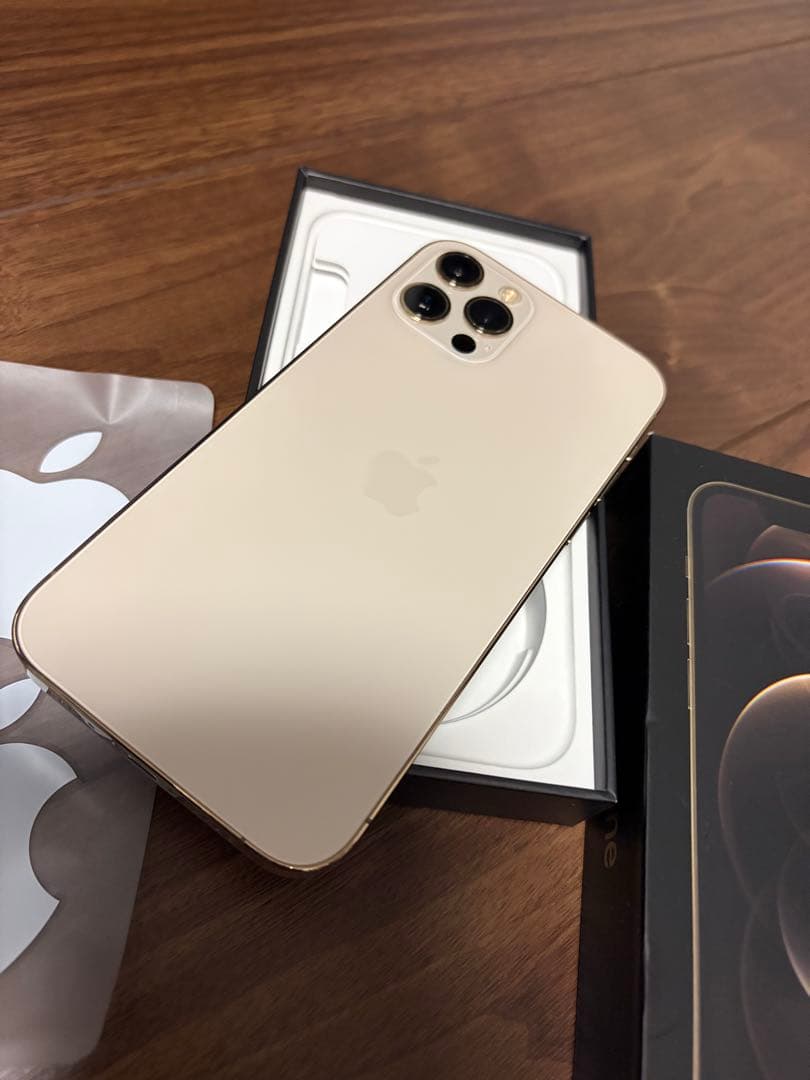 ★ Apple iPhone 12 Pro ゴールド 128GB SIMフリー